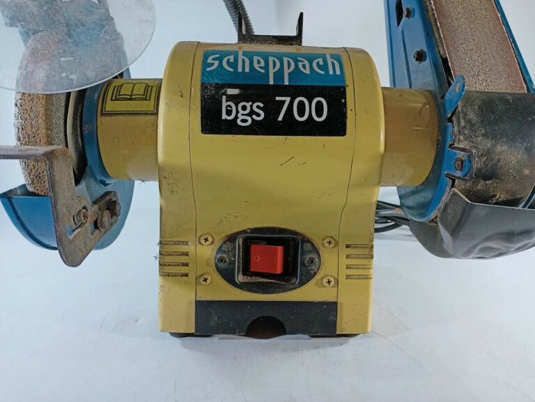SZLIFIERKA STOŁOWA TAŚMOWA SCHEPPACH BGS 700