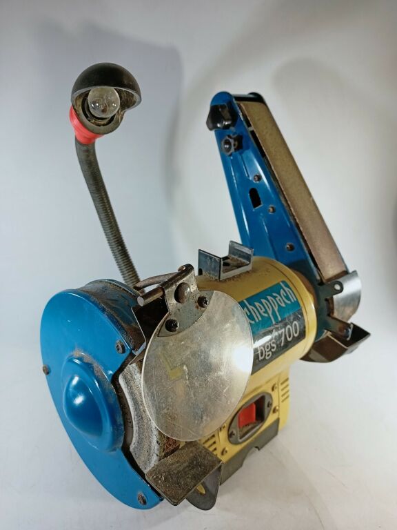 szlifierka-stolowa-tasmowa-scheppach-bgs-700-stan-uzywany