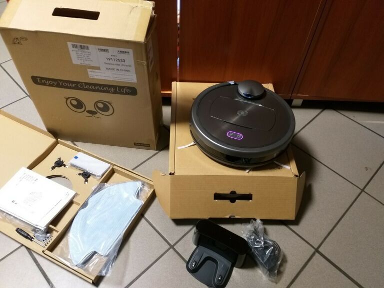 ROBOT SPRZĄTAJĄCY PUPPYOO R6 JAK NOWY KOMPLET !