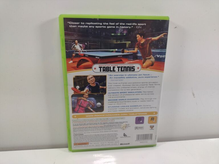 GRA XBOX 360 TABLE TENNIS ROCKSTAR