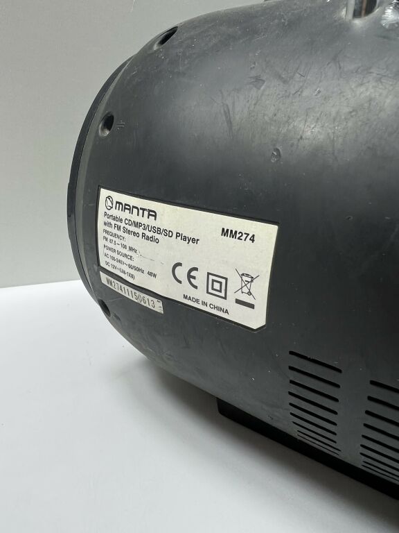 RADIOODTWARZACZ BOOMBOX MANTA HARLEM MM 274