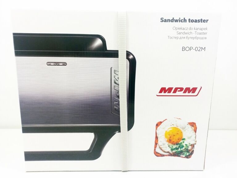 MPM OPIEKACZ DO KANAPEK TOSTER 900 WAT BOP-02M