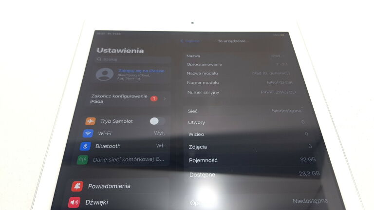 TABLET APPLE IPAD 9,7" 2 GB / 32 GB A1954