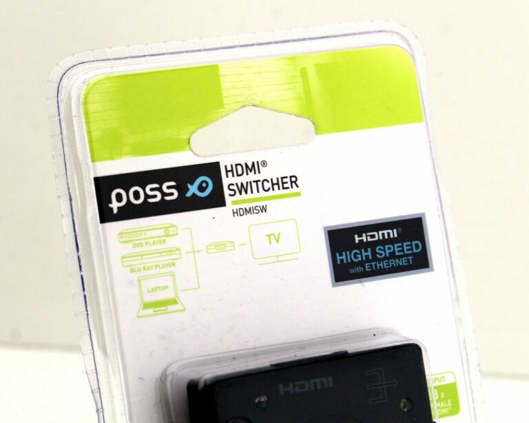 GNIAZDO WIELOKROTNE POSS HDMI SWITCHER ETHERNET