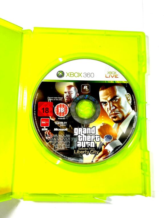 XBOX 360 GTA IV LIBERTY CITY