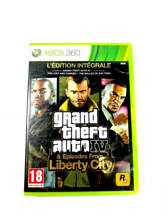 XBOX 360 GTA IV LIBERTY CITY
