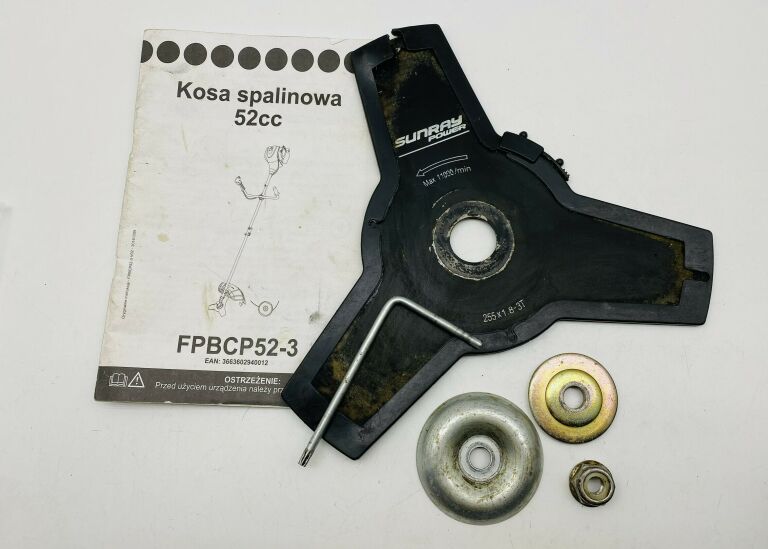 KOSA SPALINOWA PODKASZARKA FPPBC25-3 NA CZĘŚCI