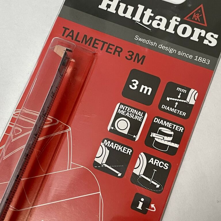 MIARA TAŚMOWA HULTAFORS TALMETER 3M | JAK NOWA