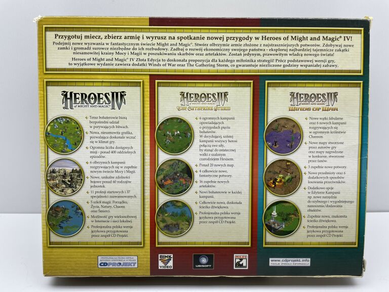 HEROES IV ZŁOTA EDYCJA BIG BOX PL
