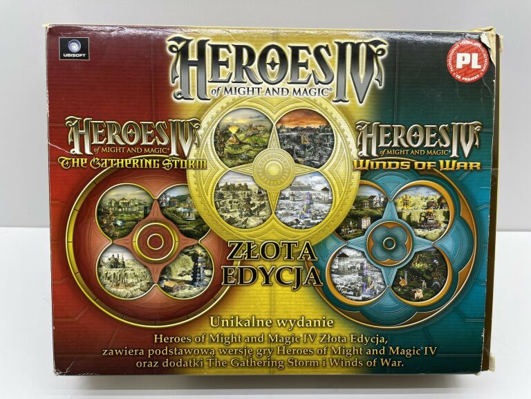 HEROES IV ZŁOTA EDYCJA BIG BOX PL