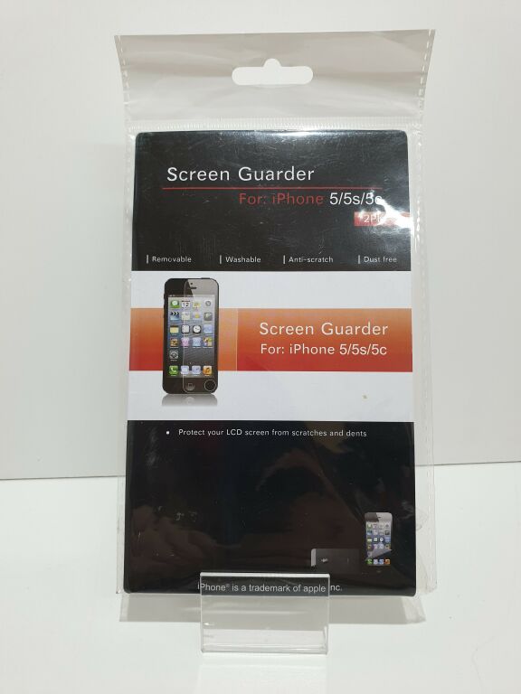 FOLIA OCHRONNA IPHONE 5/5S/5C 2SZT