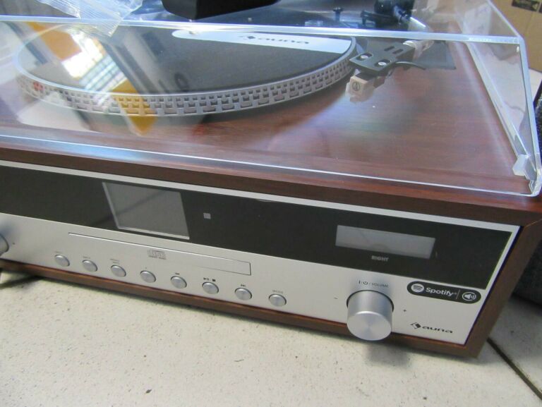 GRAMOFON AUNA BIRMINGHAM WIEŻA RADIO 10034090 KPL