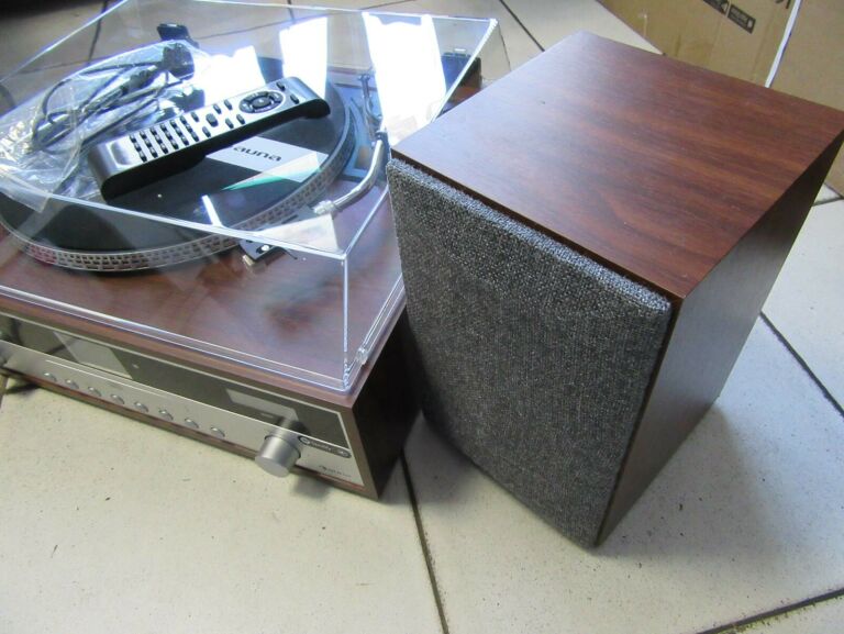 GRAMOFON AUNA BIRMINGHAM WIEŻA RADIO 10034090 KPL