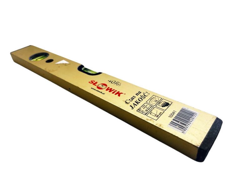 SŁOWIK POZIOMNICA POZIOMICA ZŁOTA P01 40CM 10041