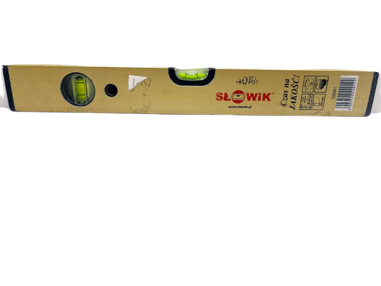 SŁOWIK POZIOMNICA POZIOMICA ZŁOTA P01 40CM 10041