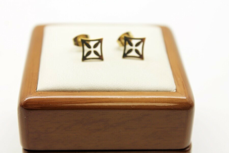 ciekawe-kolczyki-stal-chirurgiczna-zloty-kolor-stan-nowy