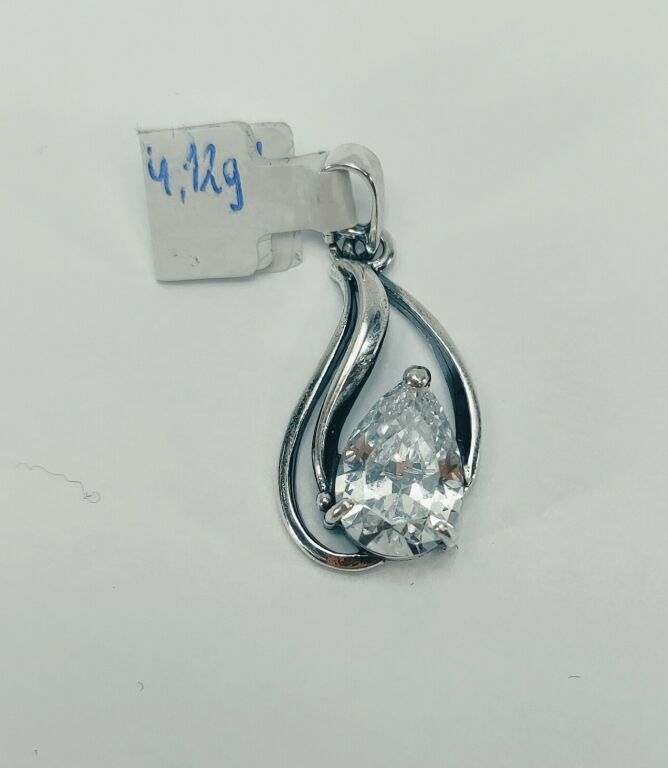 SREBRNA ZAWIESZKA CYRKONIA 4,12G 925