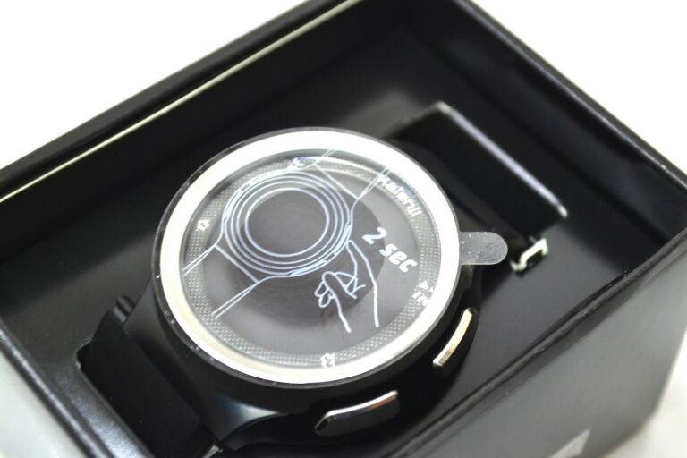 ZEGAREK DO BIEGANIA KALENJI W900 CZARNY
