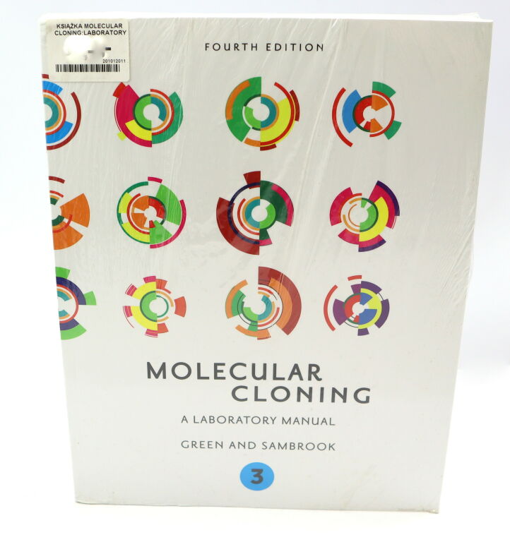 KSIĄŻKA MOLECULAR CLONING:LABORATORY MANUAL 3 TOM