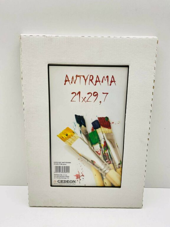 JAK NOWA! ANTYRAMA PLEXI 21X29.7 CM