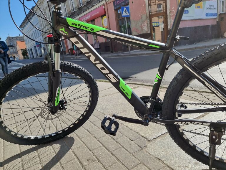 ROWER MTB DINOS SUPER RAMA 17 CALI 27,5 ZIELONY
