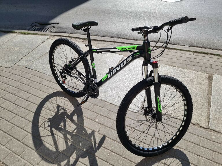 ROWER MTB DINOS SUPER RAMA 17 CALI 27,5 ZIELONY