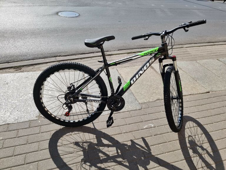 ROWER MTB DINOS SUPER RAMA 17 CALI 27,5 ZIELONY