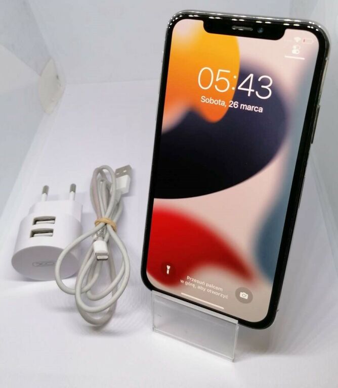 TELEFON APPLE IPHONE X 256GB ZESTAW
