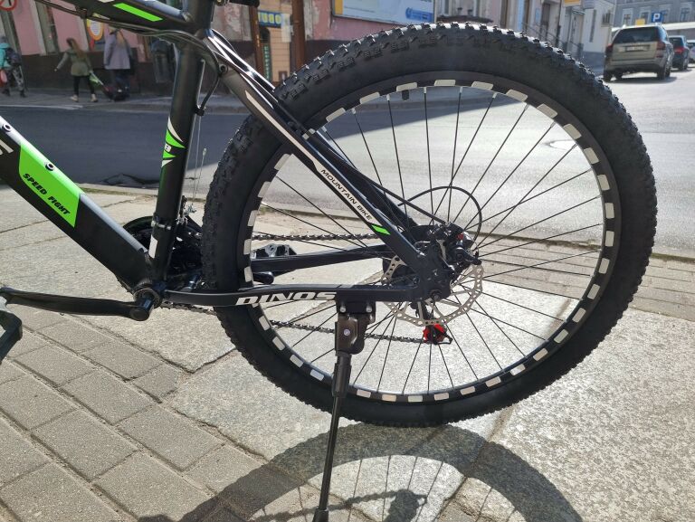ROWER MTB DINOS SUPER RAMA 17 CALI 27,5 ZIELONY