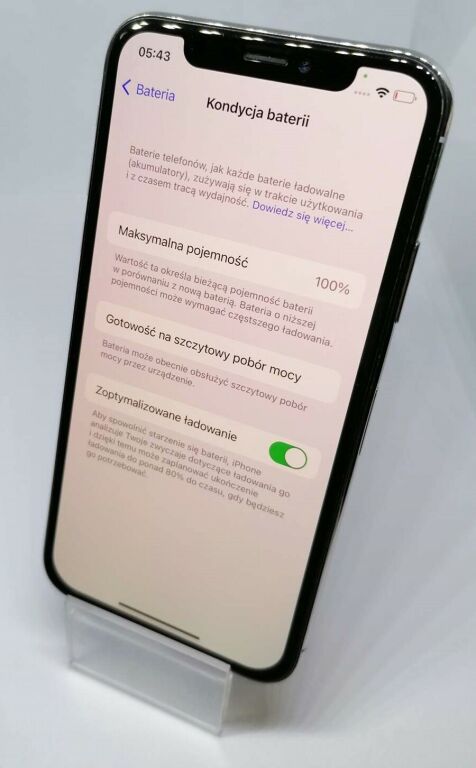 TELEFON APPLE IPHONE X 256GB ZESTAW