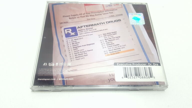 CD EMINEM RELAPSE