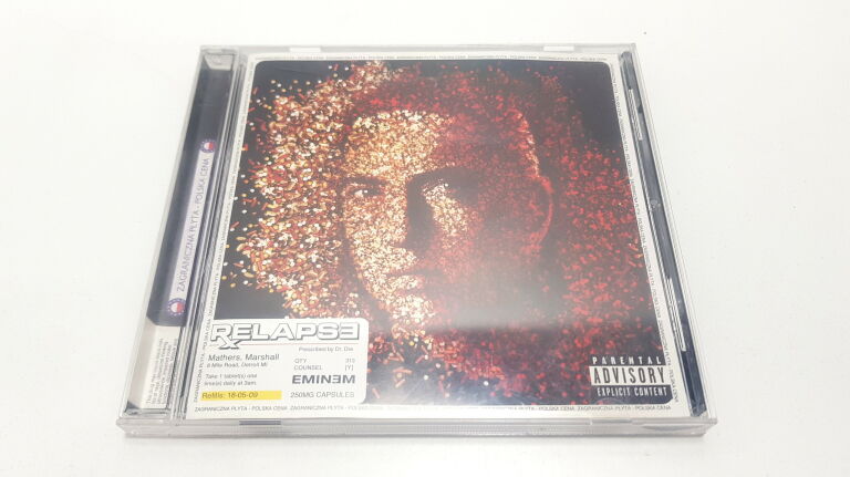CD EMINEM RELAPSE