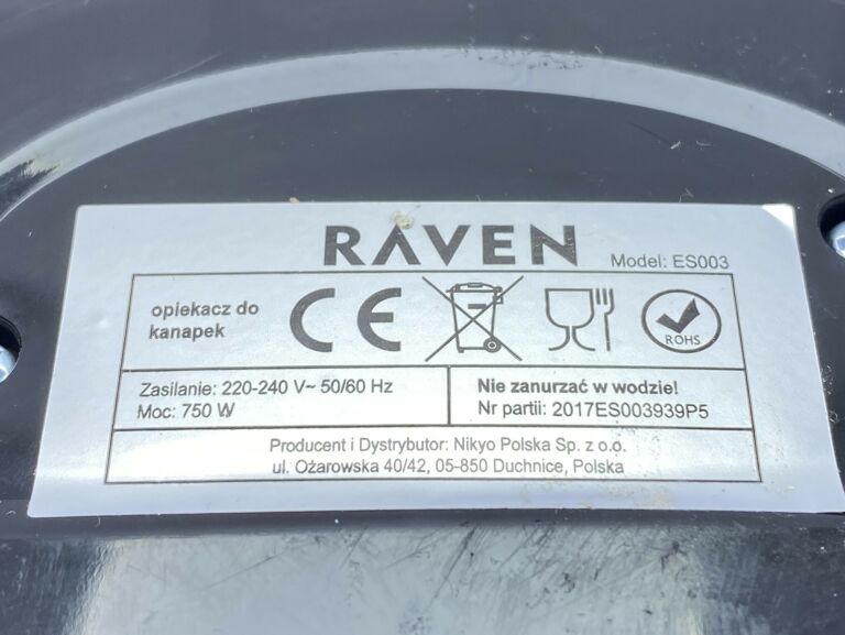 OPIEKACZ DO KANAPEK RAVEN ES003