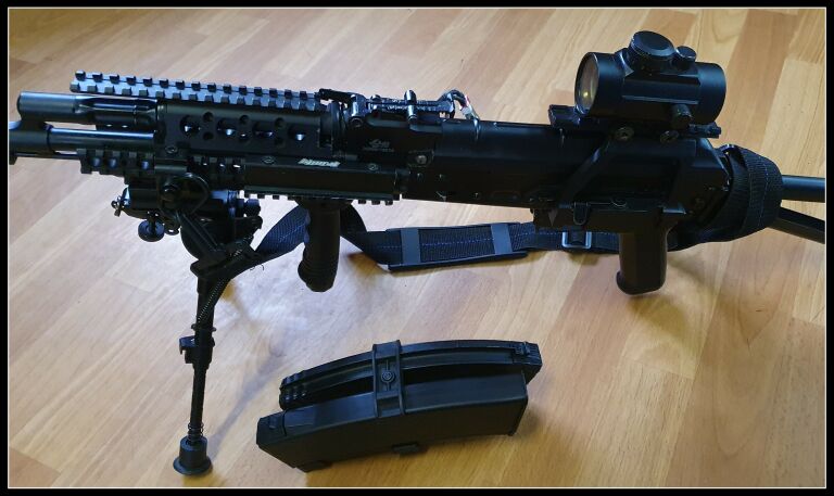 KARABIN SZTURMOWY AK74 JG WORKS / 2 MAGAZYNKI