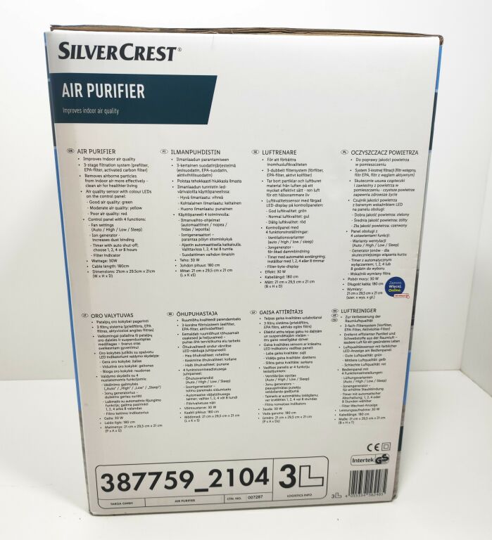 OCZYSZCZACZ SILVERCREST SLR 30 B1