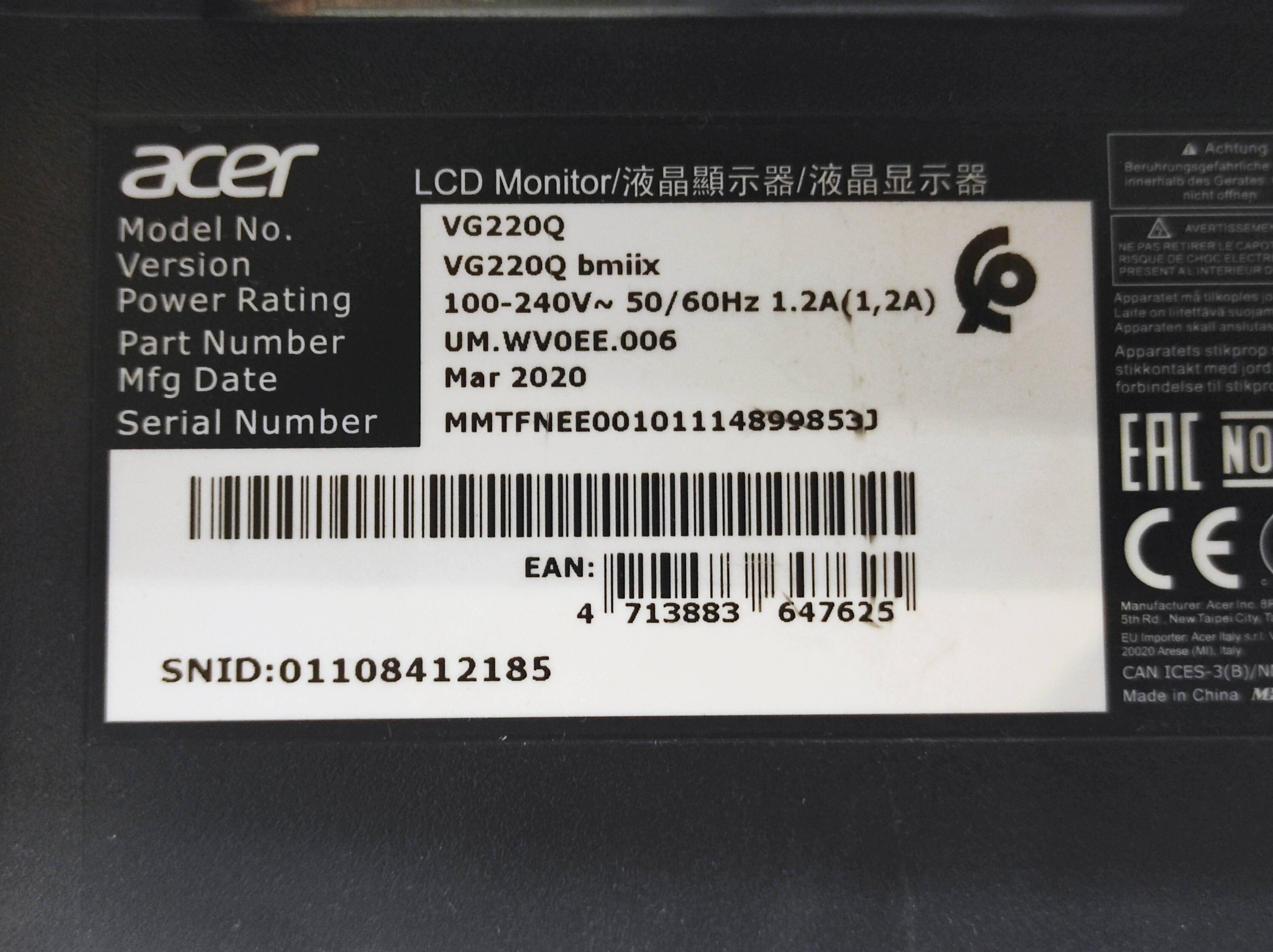 monitor-acer-vg220q-marka-acer
