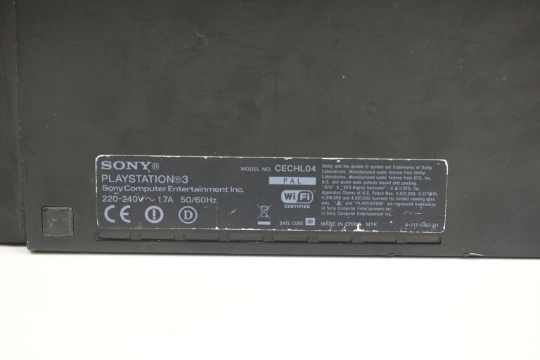 konsola-ps3-uszkodzony-dysk-wbudowana-pamiec-80-gb