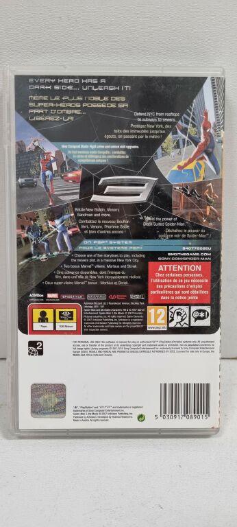 PSP SPIDER-MAN 3