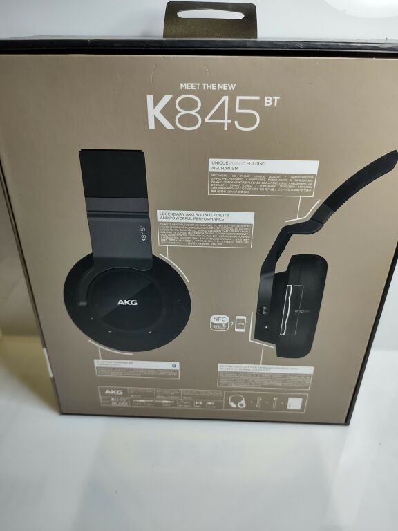 SŁUCHAWKI BEZPRZEWODOWE AKG K845BT PUDEŁKO