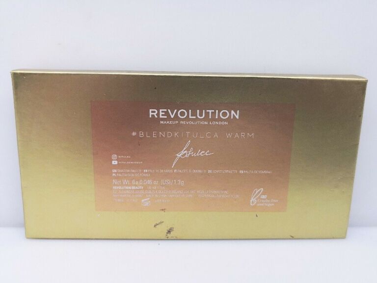 MAKEUP REVOLUTION KITULEC PALETKA WARM