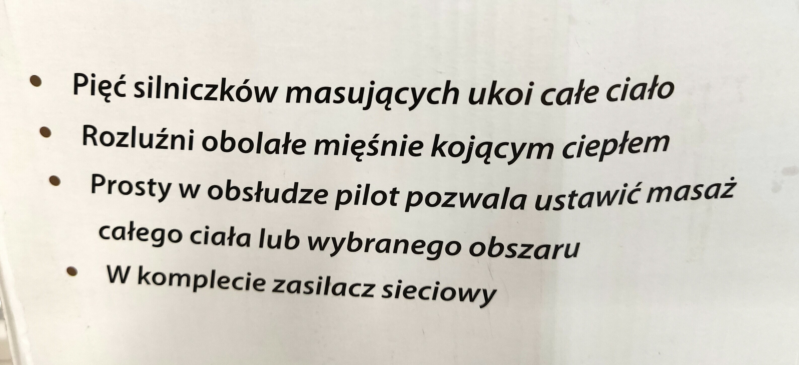 mata-do-masazu-calego-ciala-zasilacz-stan-uzywany