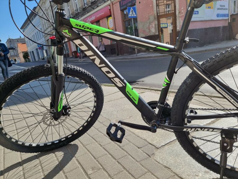 ROWER MTB DINOS SUPER RAMA 17 CALI 27,5 ZIELONY