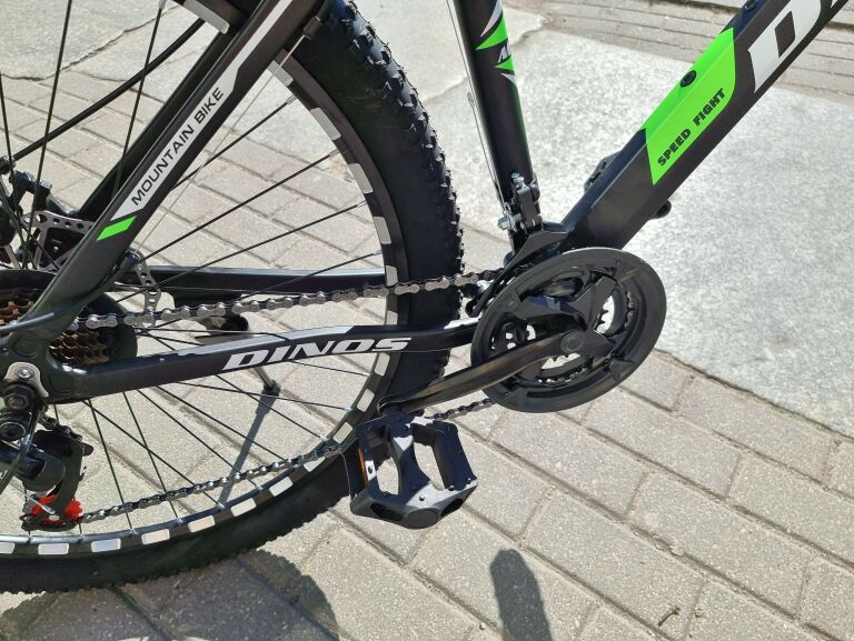 ROWER MTB DINOS SUPER RAMA 17 CALI 27,5 ZIELONY