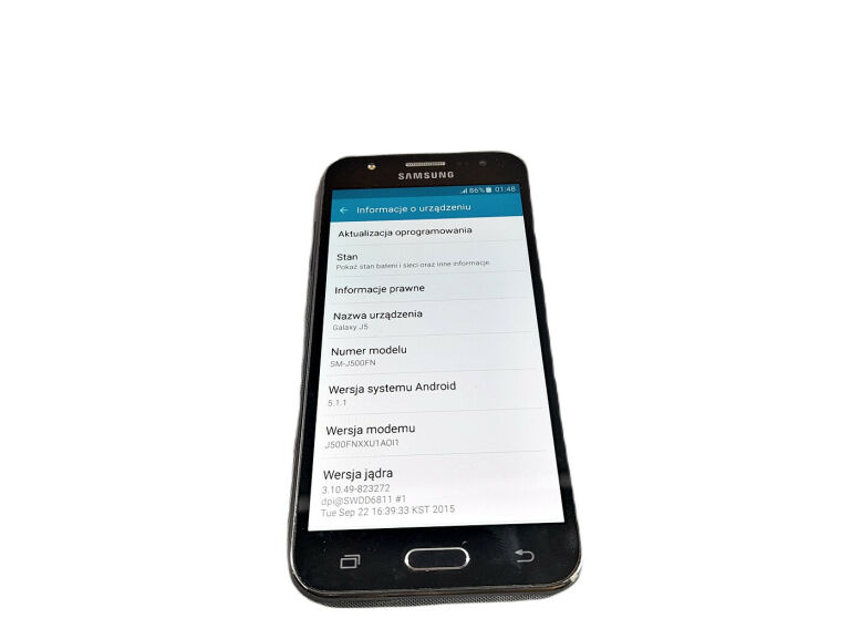 SMARTFON SAMSUNG GALAXY J5 CZARNY 1,5/8 GB