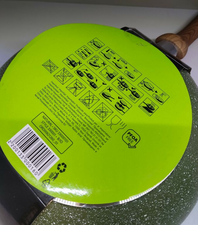PATELNIA WOK PETER COOK 28CM