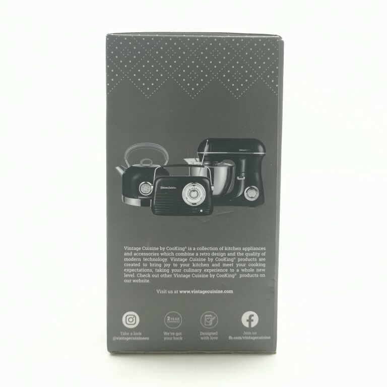 RADIO GŁOŚNIK BLUETOOTH VINTAGE CUISINE USB CZARN