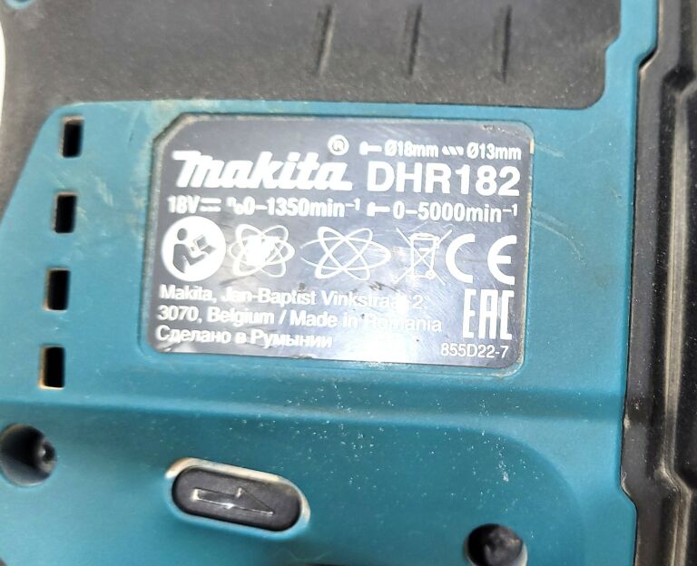 MŁOTOWIERTARKA MAKITA DHR182 Z POCHŁANIACZEM PYŁU