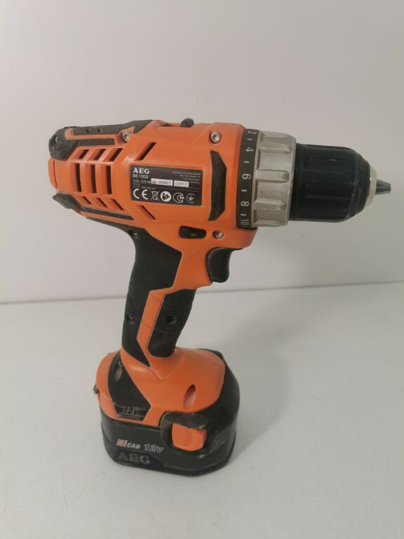 WKRĘTARKA AEG BS 12G2 2 BATERIE