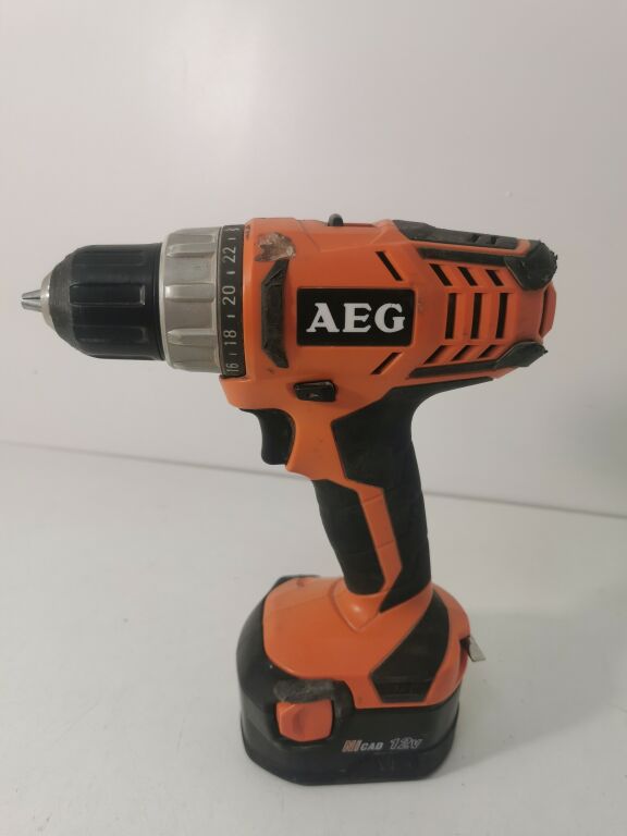 WKRĘTARKA AEG BS 12G2 2 BATERIE