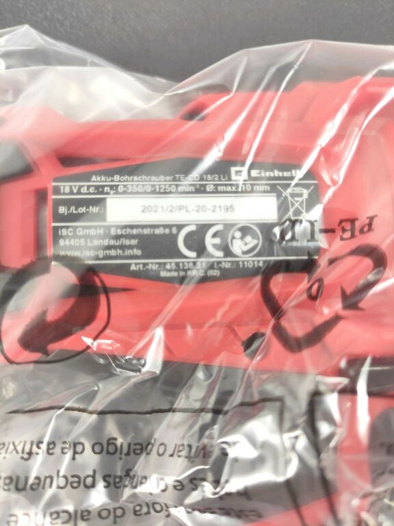 WKRĘTARKA EINHELL TE CD 18/2 LI KIT